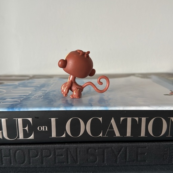 Littlest Pet Shop (LPS) Monkey figure, LPS Monkey #485 - Picture 2 of 3